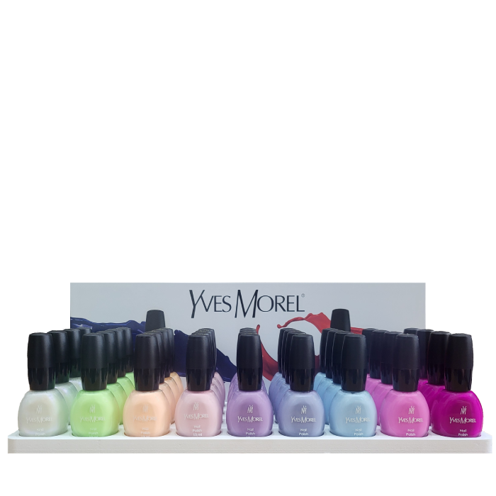 36 Pcs Nail Polishes Counter Display