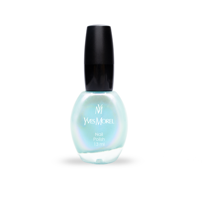 Nail Polish 8 - Coral Blue Holo Effect