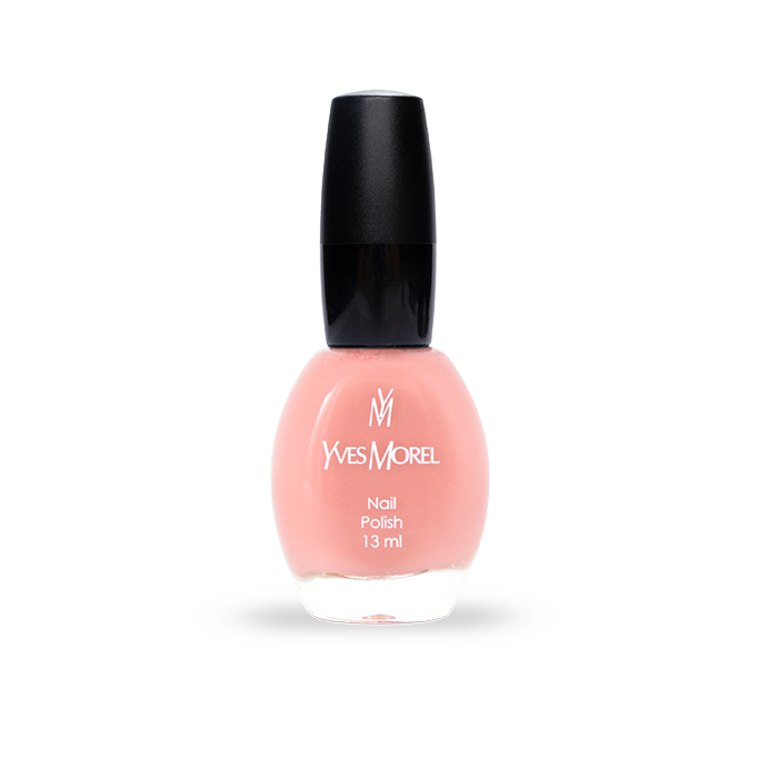Nail Polish 19 - Light Salmon Pink: Long-Lasting Gloss For Glowing Nails