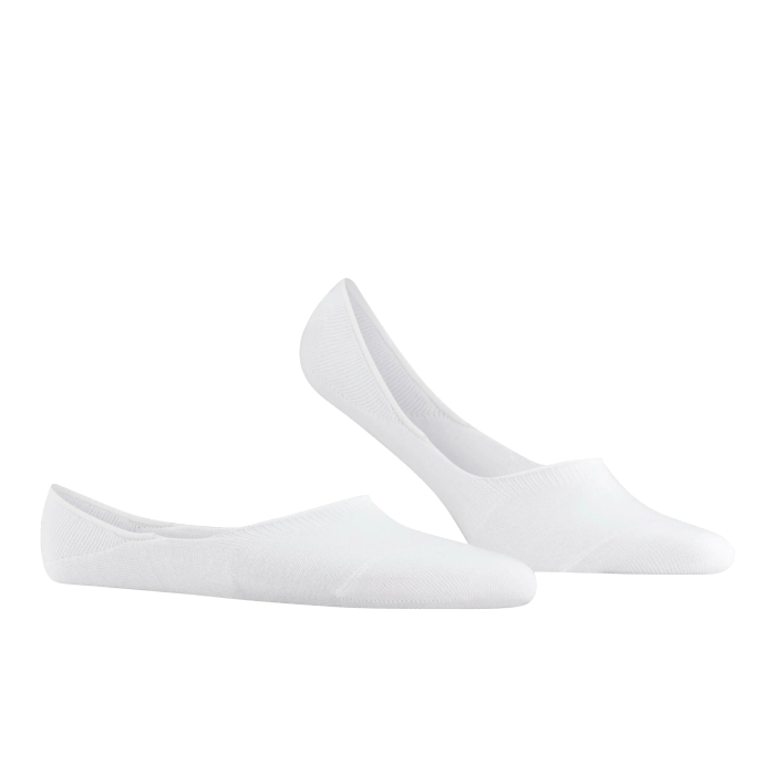 Women’s Invisible Cotton Socks - White, Uni - Pack of 1